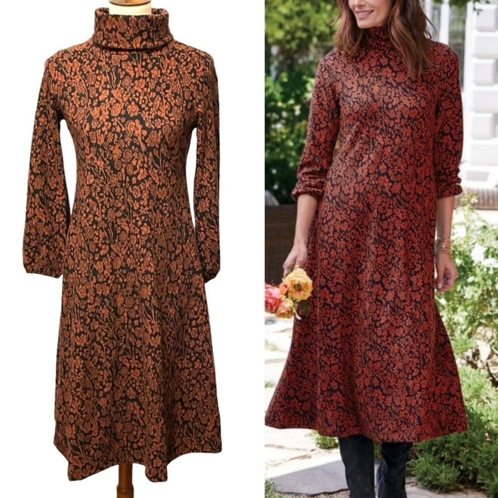 Soft Surroundings Royale Maxi Turtle Neck PXL